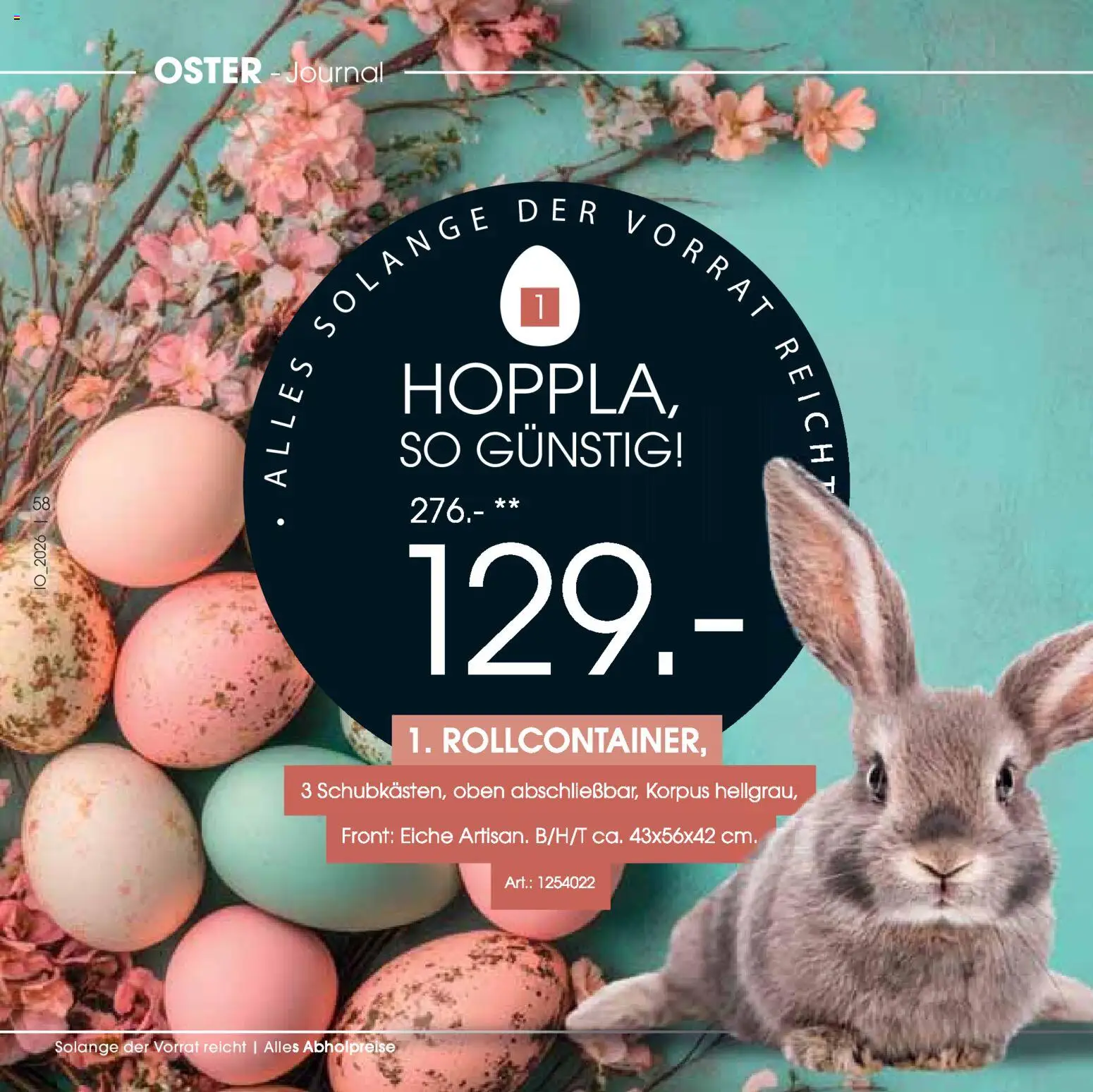 Zurbrüggen Oster-Journal – gültig ab 23.03.2026 | Seite: 58