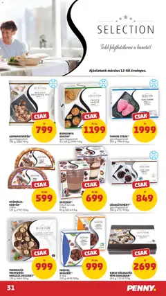 TONHAL STEAK*, gyorsfagyasztott 250 g - amely érvényes a következő dátumtól: 12.03.2026 | Oldal: 37