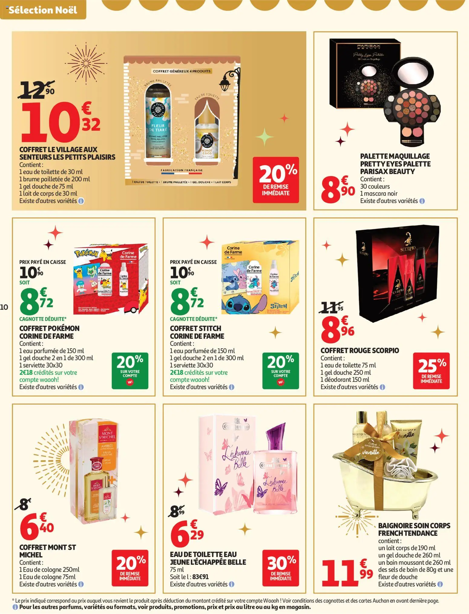 {H1} | Page: 10 | Produits: Déodorant, Baignoire, Douche, Lait