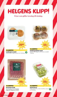 Hemköp - erbjudanden - Förhandsvisning av reklamblad från butik Hemköp aktuell från 05.01.2026 | Sida: 13 | Produkter: Galler, Hamburgerbröd