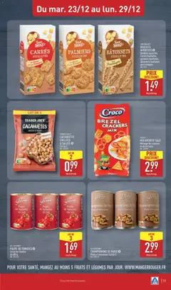 Aldi - Prévisualisation de Aldi - Catalogue de la semaine 52 valide à partir de 23.12.2025 | Page: 16 | Produits: Crackers, Mais, Jus, Biscuits