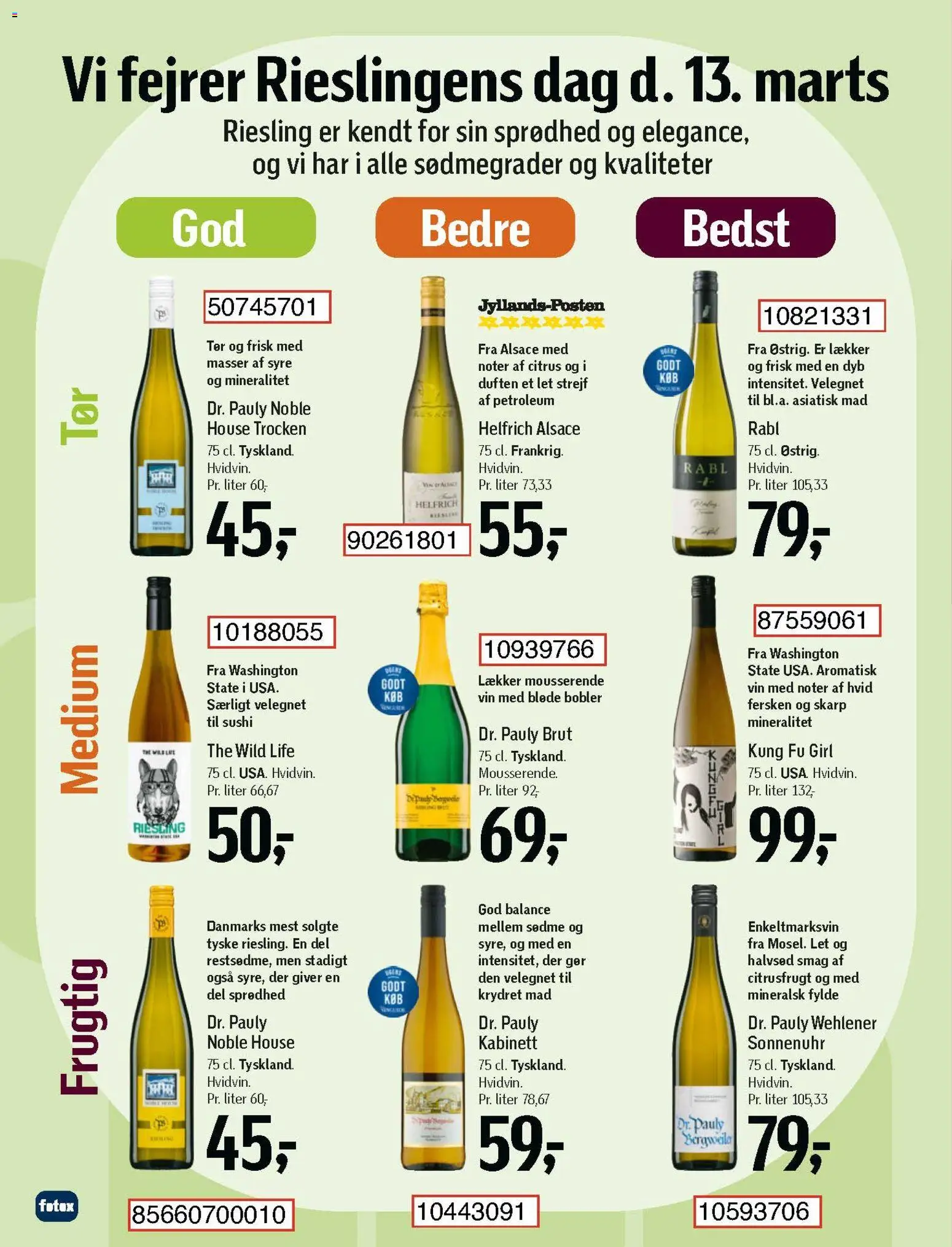 Føtex tilbudsavis – gyldig fra 13.03.2026 | Side: 89 | Produkter: Vin, Sushi