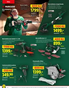 Náhled letáku Bourací kladivo, počet úderů: 3600 min⁻¹, ergie úderu: 15 J, příkon: 1300 W od 06.10.2025 | Strana: 6