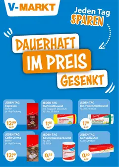 V-Markt - Dauerniedrigpreissenkung ab 01.11.2025 gültig