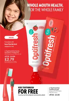 Preview of Oriflame - Offers valid from 11.02.2026 | Page: 146 | Products: Toothpaste, Strawberry