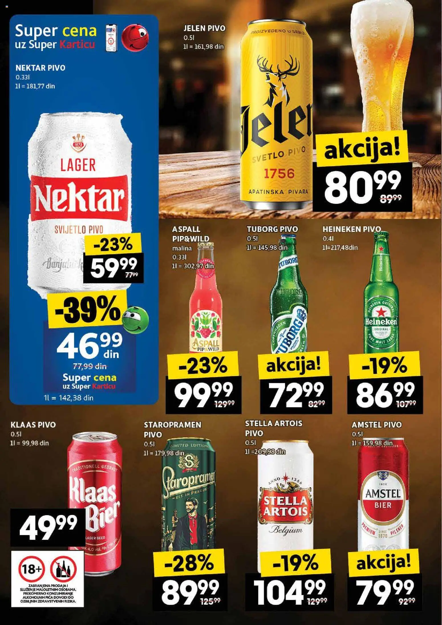 Roda katalog - važi od 23.10.2025 | Strana: 24 | Proizvode: Heineken, Nektar, Malina, Pica