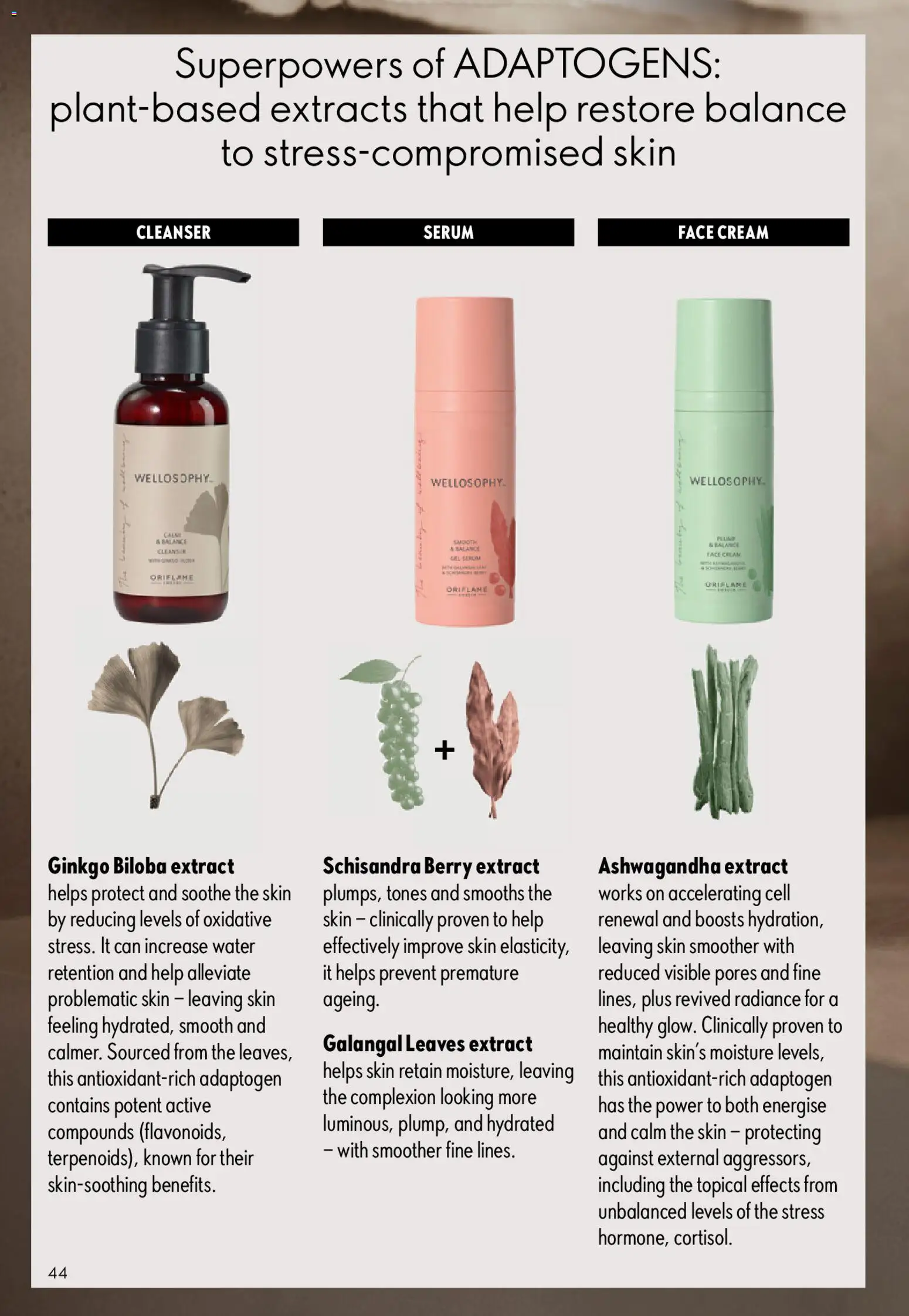 Oriflame Catalogue 2/2026 valid from 01.04.2026 | Page: 44 | Products: Water, Cream, Bubínek