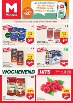 MPREIS Flugblatt ab 16.04.2026 gültig