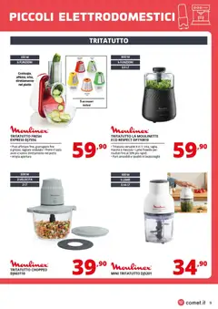 Anteprima del volantino Comet volantino Piccoli Elettrodomestici valido a partire dal 20.03.2026 | Pagina: 9
