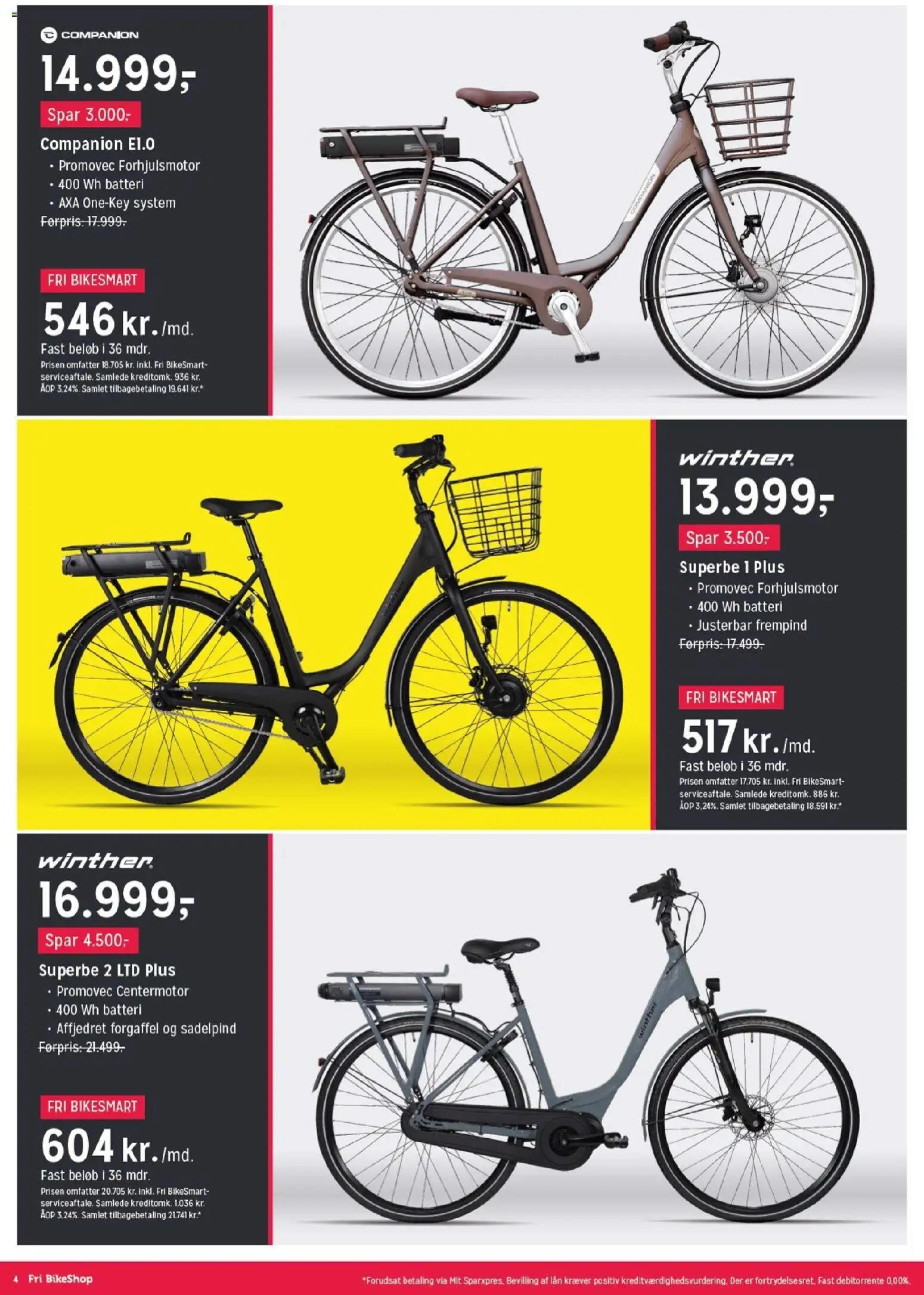 Fri BikeShop tilbudsavis – gyldig fra 29.12.2025 | Side: 4 | Produkter: Batteri
