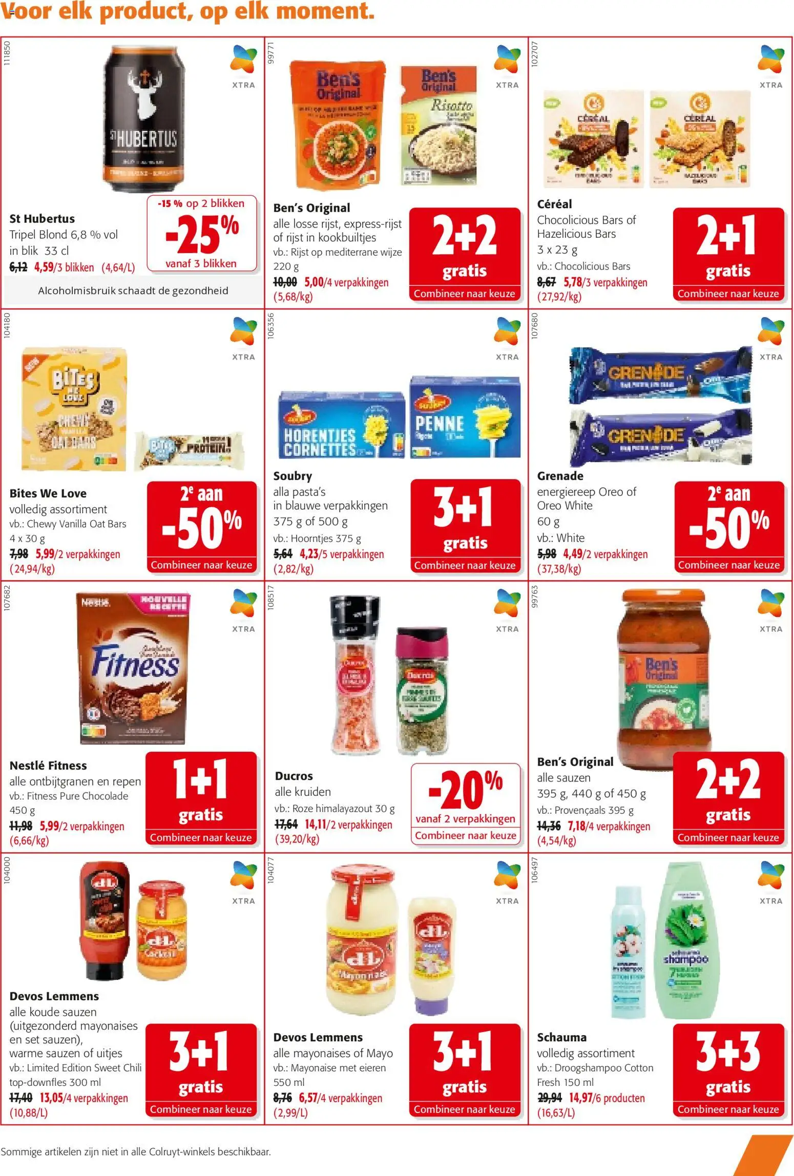 {H1} | Pagina: 9 | Producten: Rijst, Oreo, Shampoo, Chocolade