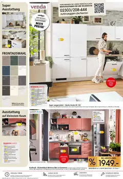 Zurbrüggen Küchentester gesucht ab 25.10.2025 gültig | Seite: 2 | Produkte: Geschirrspüler, Küchenblock, Kühlschrank, Hängeschrank