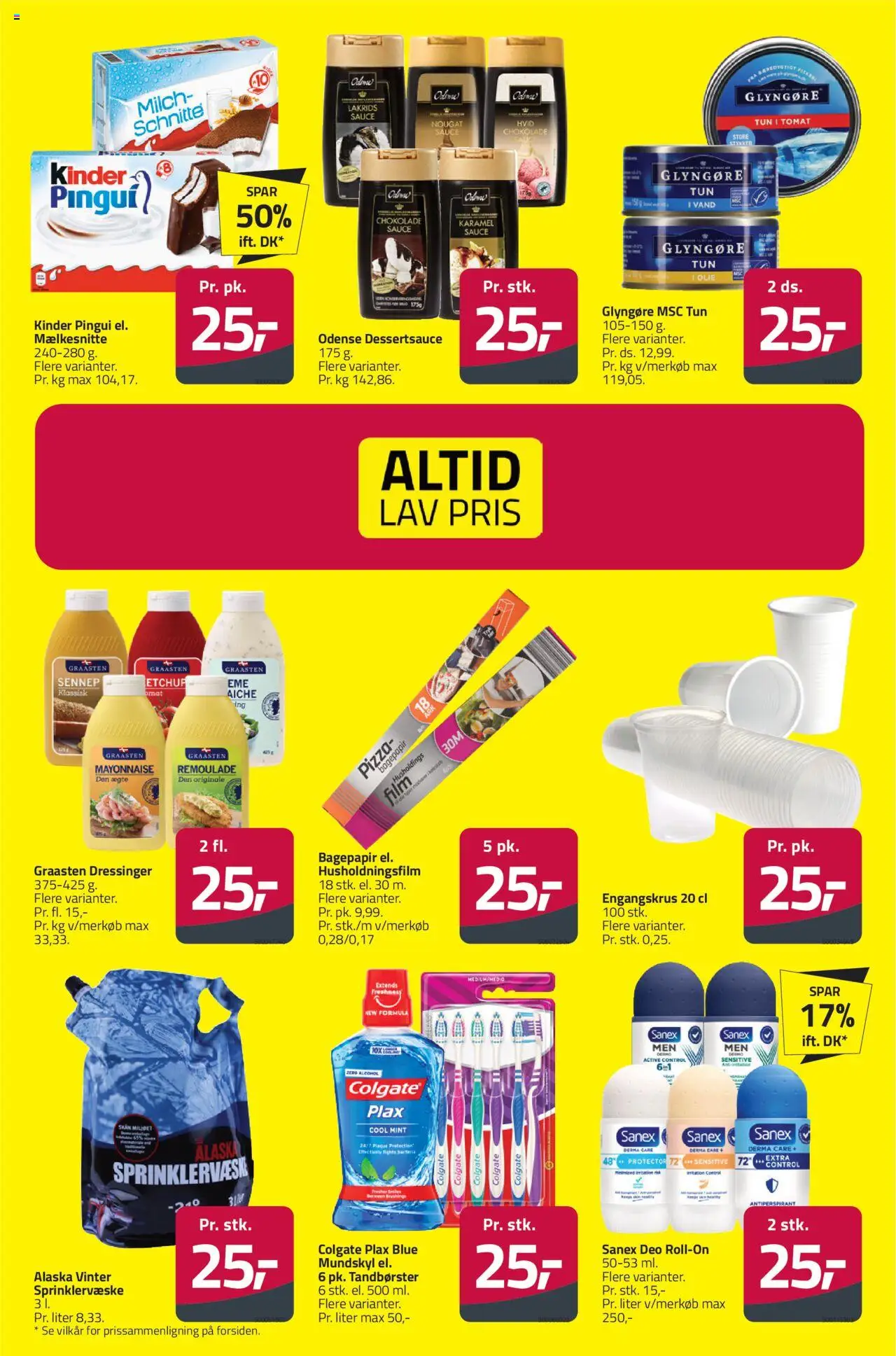 Fleggaard tilbudsavis – gyldig fra 08.10.2025 | Side: 25 | Produkter: Chokolade, Lakrids, Tun, Sennep