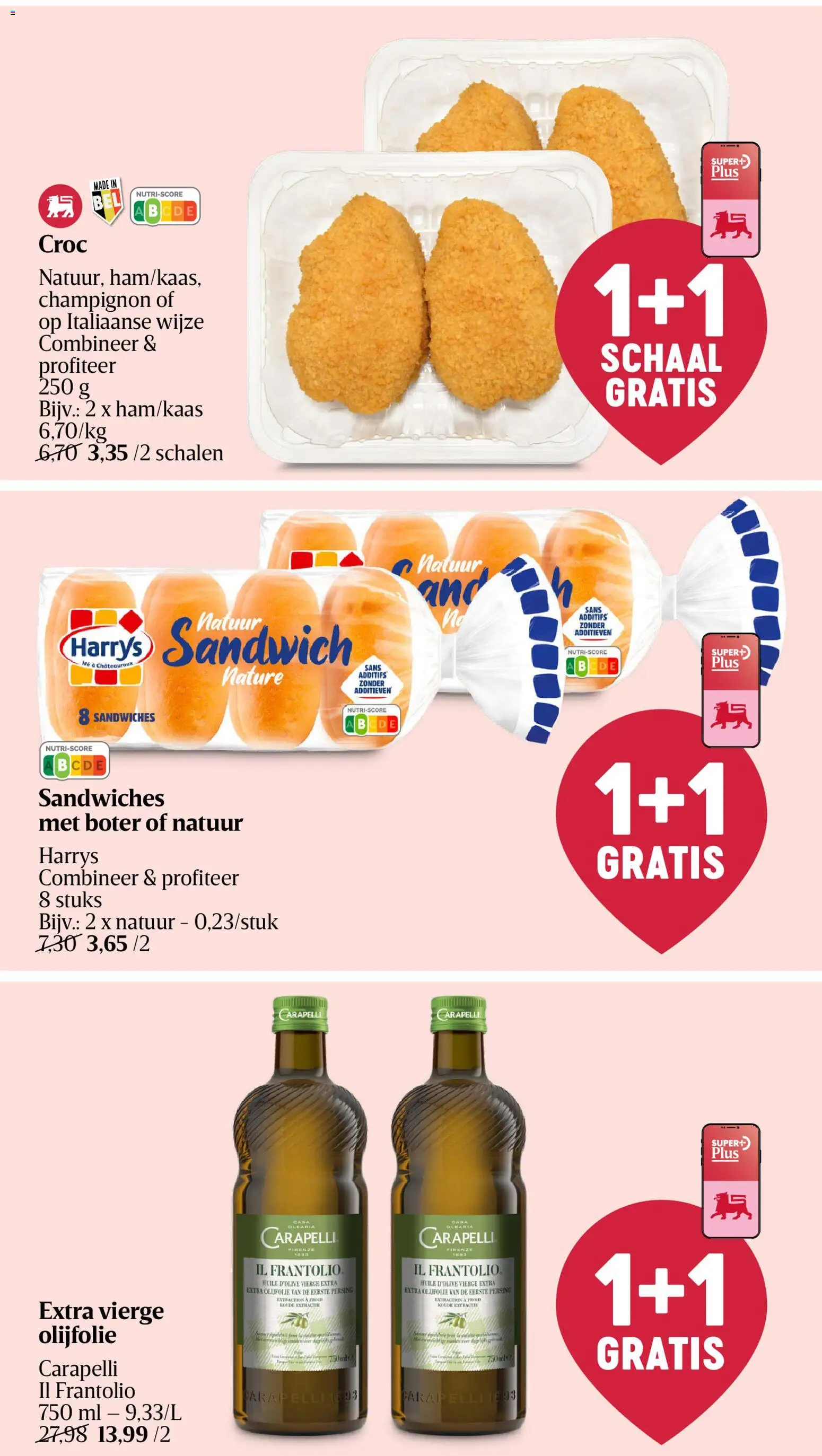 {H1} | Pagina: 3 | Producten: Olijfolie, Sandwich, Champignon, Schaal