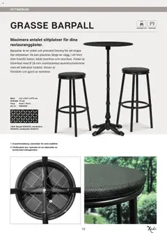 Office Depot reklamblad aktuell från 01.09.2025 | Sida: 12 | Produkter: Barpall