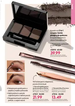 Ofertele Oriflame valabile de la 11.02.2026 | Pagină: 47 | Produse: Pensetă, Machiaj, Fard de pleoape