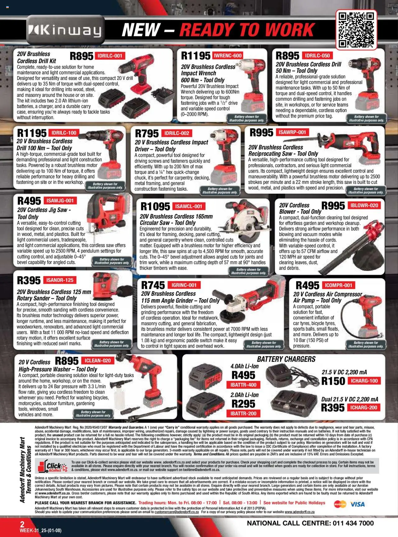 Adendorff Specials │ valid from 01.08.2025 | Page: 4 | Products: Grinder, Wrench, Light, Stock