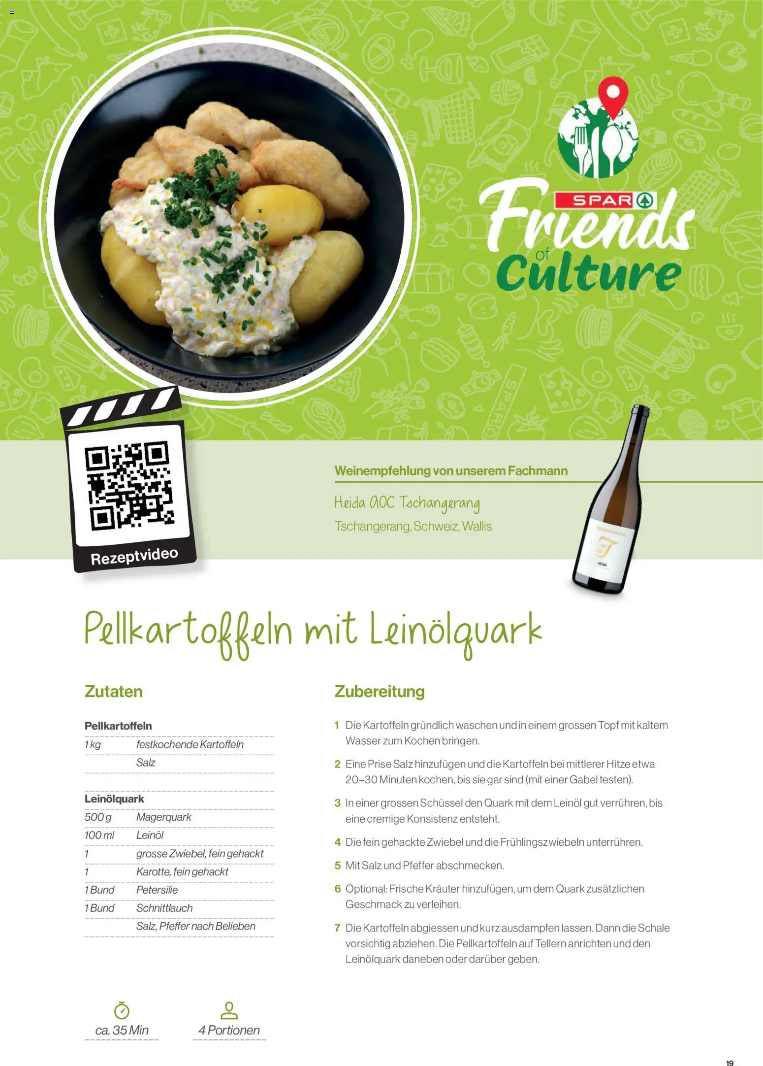 SPAR - SPAR Handels AG – gültig ab 16.04.2026 | Seite: 19 | Produkte: Kartoffeln, Petersilie, Pfeffer, Wasser