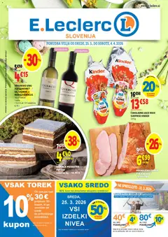 E.leclerc katalog akcije – veljaven od 25.03.2026