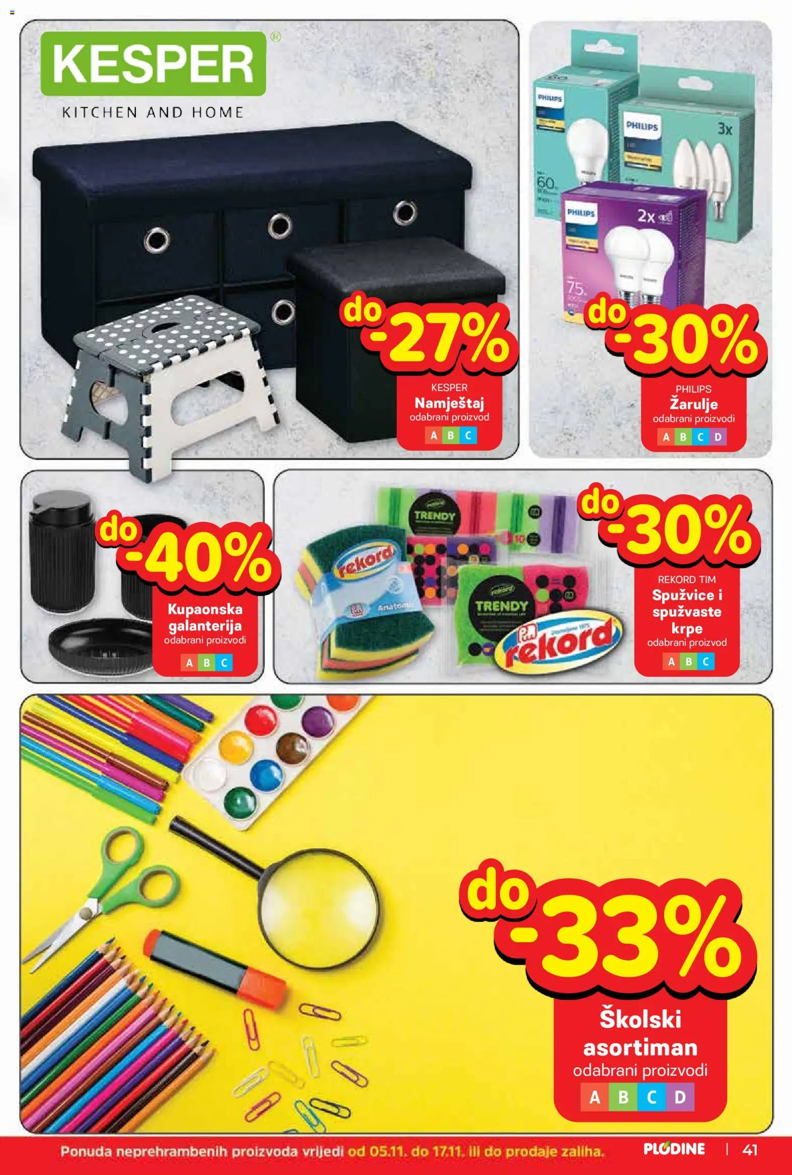 Plodine katalog | vrijedi od 05.11.2025 | Stranica: 41 | Proizvodi: Žarulje