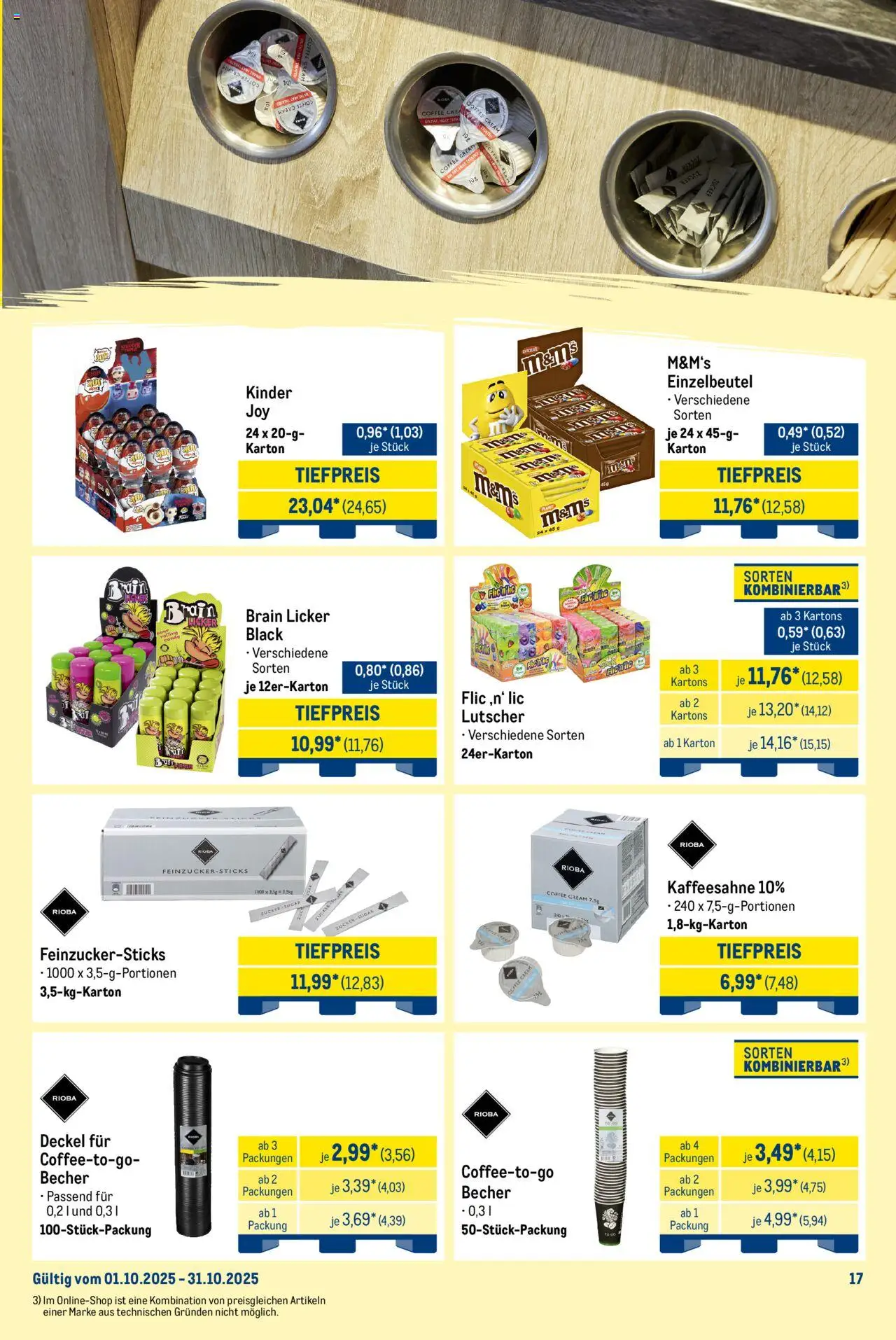 Metro Prospekt 	 – gültig ab 29.09.2025 | Seite: 21 | Produkte: M&M's, Zucker