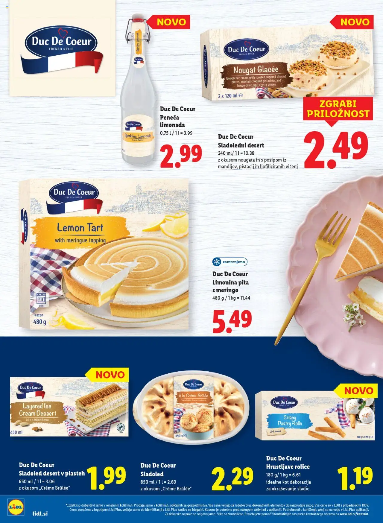 Novi Lidl katalog ponudbe – veljaven od 11.09.2025 | Stran: 42 | Izdelki: Pita, Sladoled
