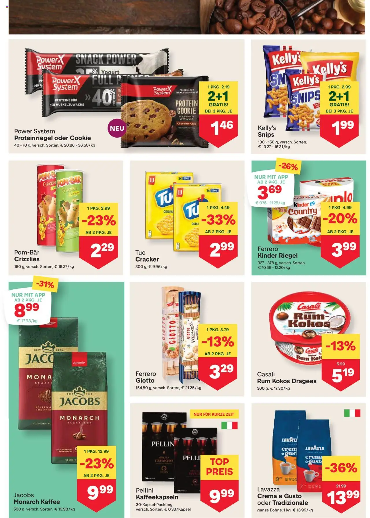 MPREIS Hohenems gültig ab 13.08.2025 | Seite: 8 | Produkte: Kaffee