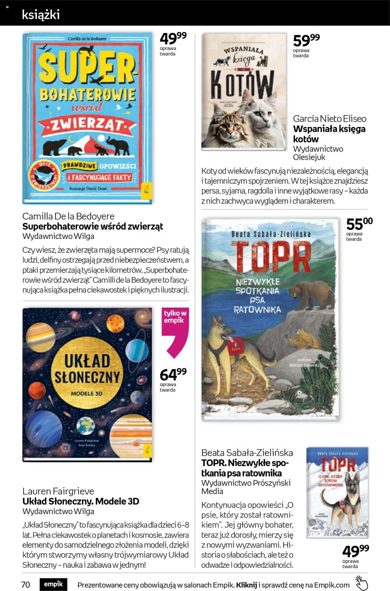 Empik promocje od 15.10.2025 | Strona: 70 | Produkty: Książki