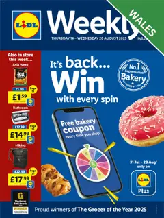 Preview of Lidl - Lidl Weekly Wales valid from 14.08.2025