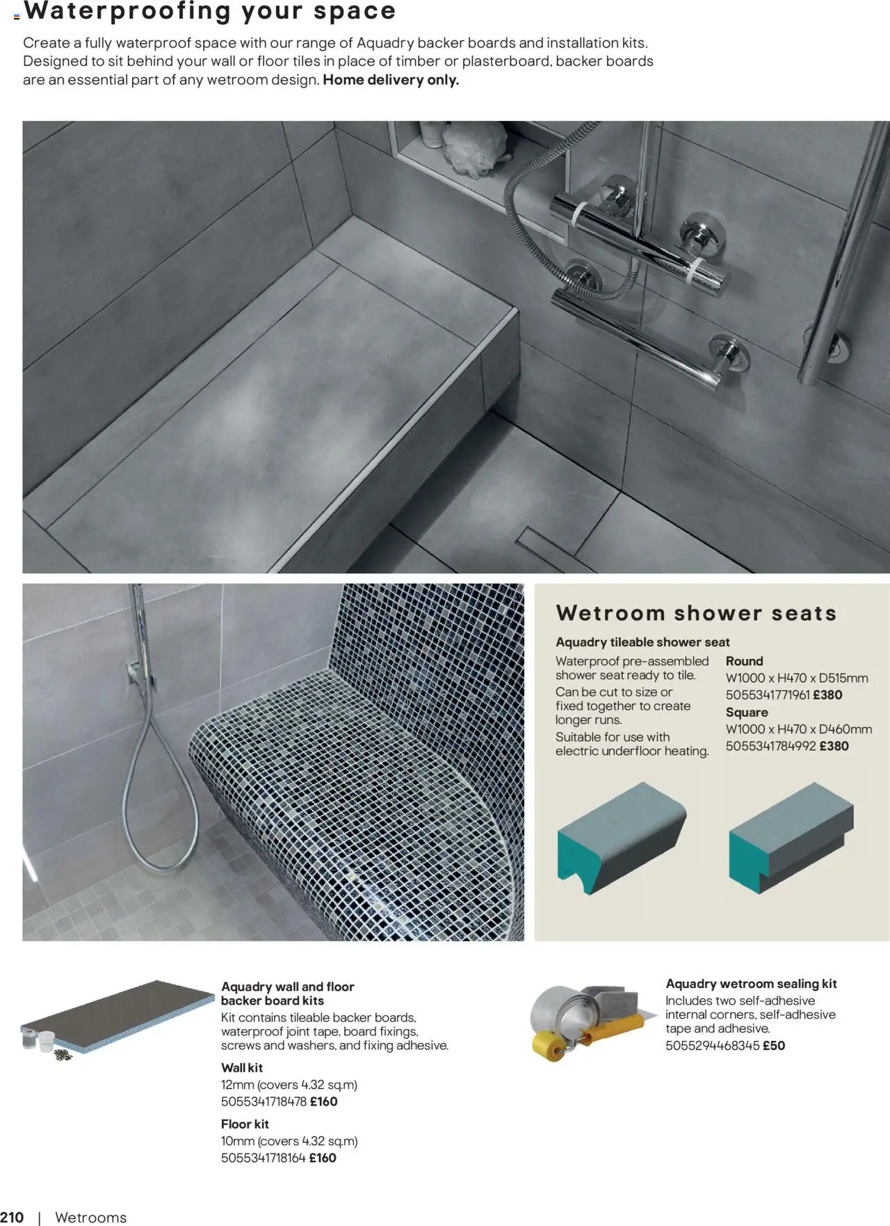  | Page: 210 | Products: Shower, Tiles, Floor