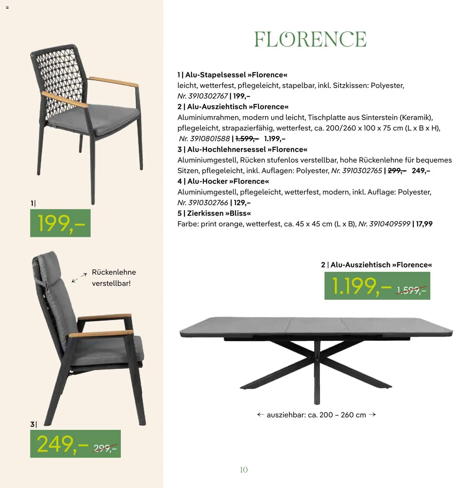 Pflanzen-Kölle GARTENMÖBEL 2026 – gültig ab 07.03.2026 | Seite: 10