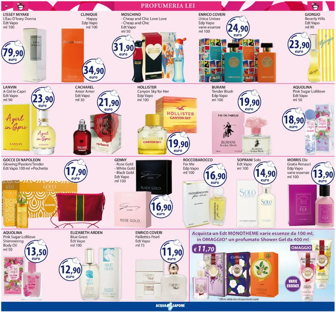 Volantino Acqua e Sapone del 08.09.2025 | Pagina: 2 | Prodotti: Sapone, Body, Blush