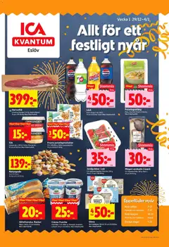 ICA Kvantum - Eslöv - Förhandsvisning av reklamblad från butik ICA Kvantum aktuell från 30.12.2025