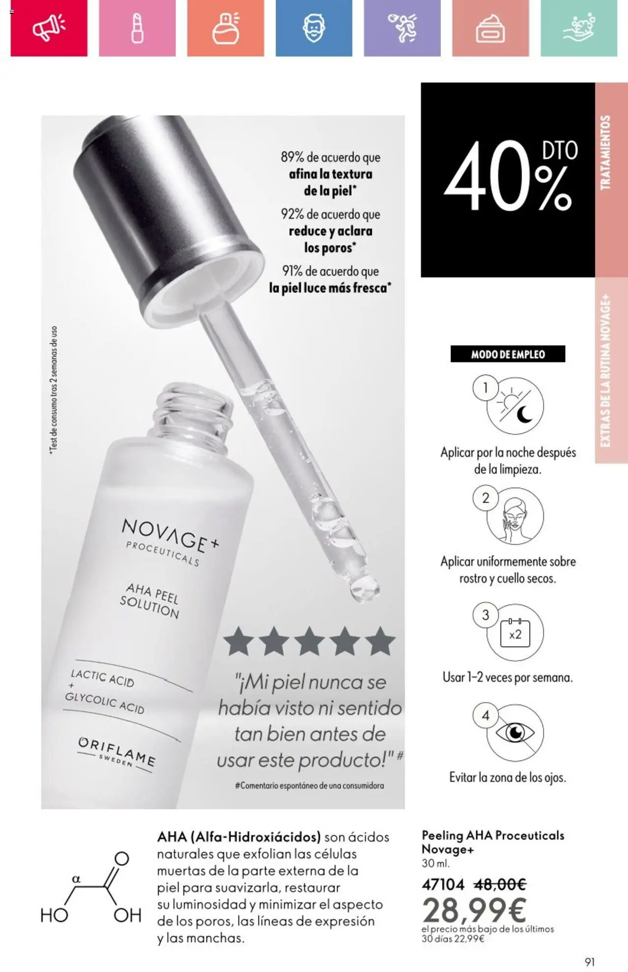 Oriflame - Catálogo Campaña 12 │ válido desde el 24.08.2025 | Página: 91 | Productos: Peeling