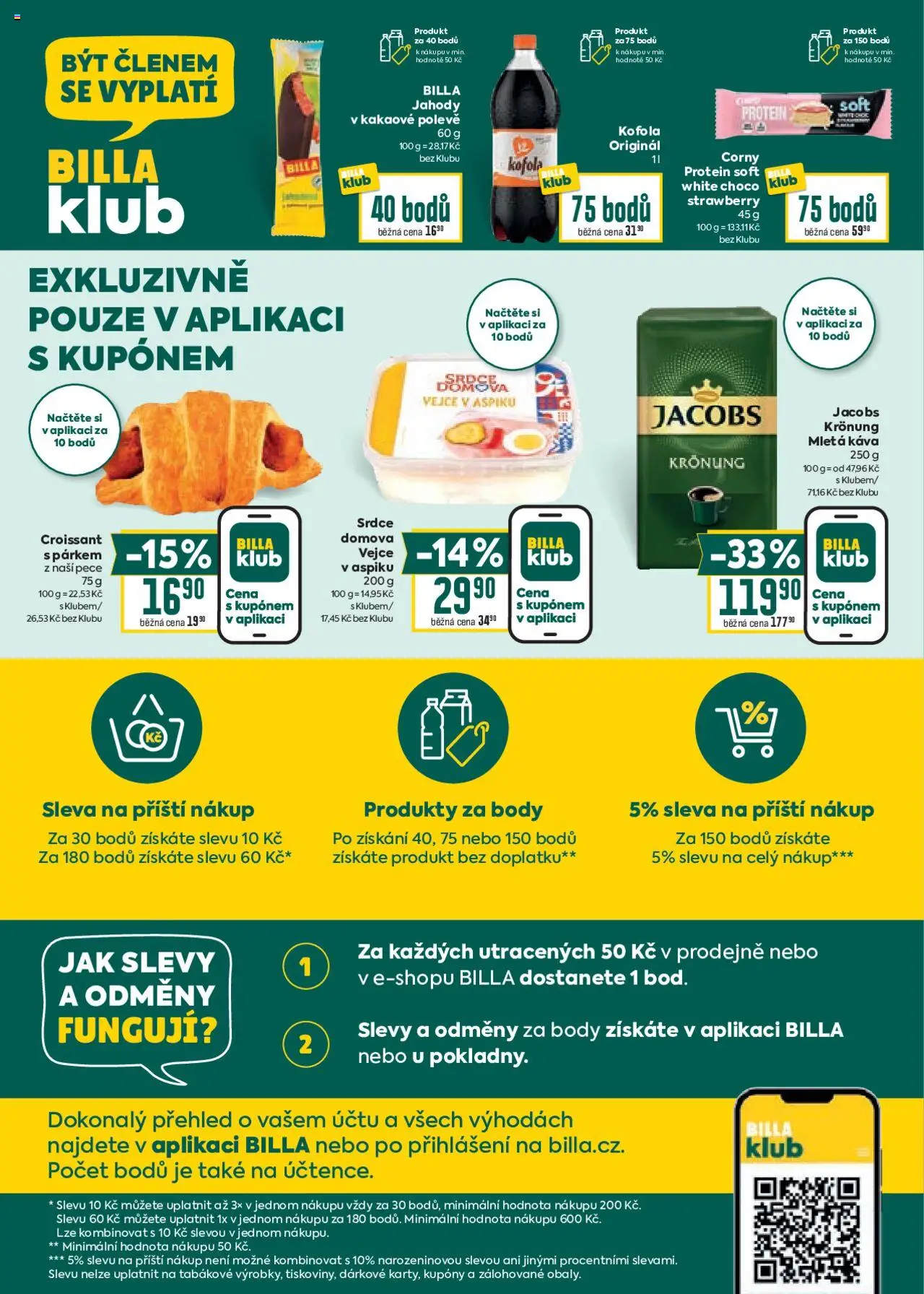 Billa Velký leták od 13.08.2025 | Strana: 30 | Produkty: Jahody, Jacobs, Protein, Mletá káva
