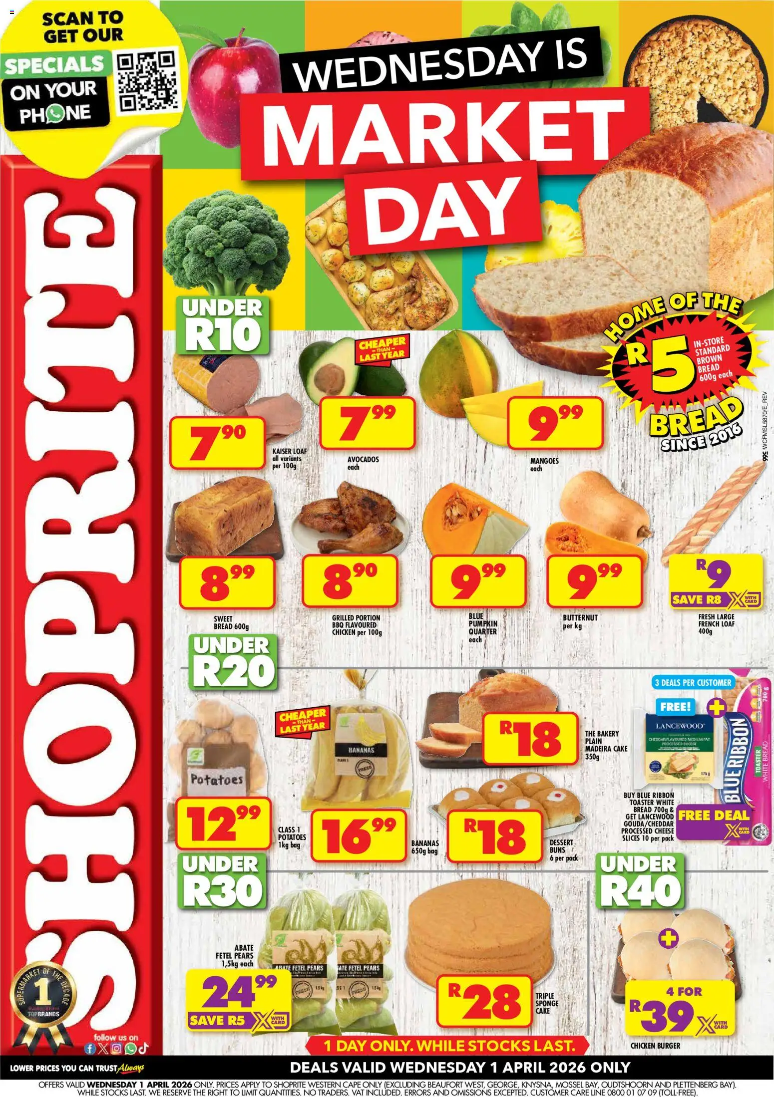 New Shoprite catalogue – valid from 01.04.2026 | Page: 1