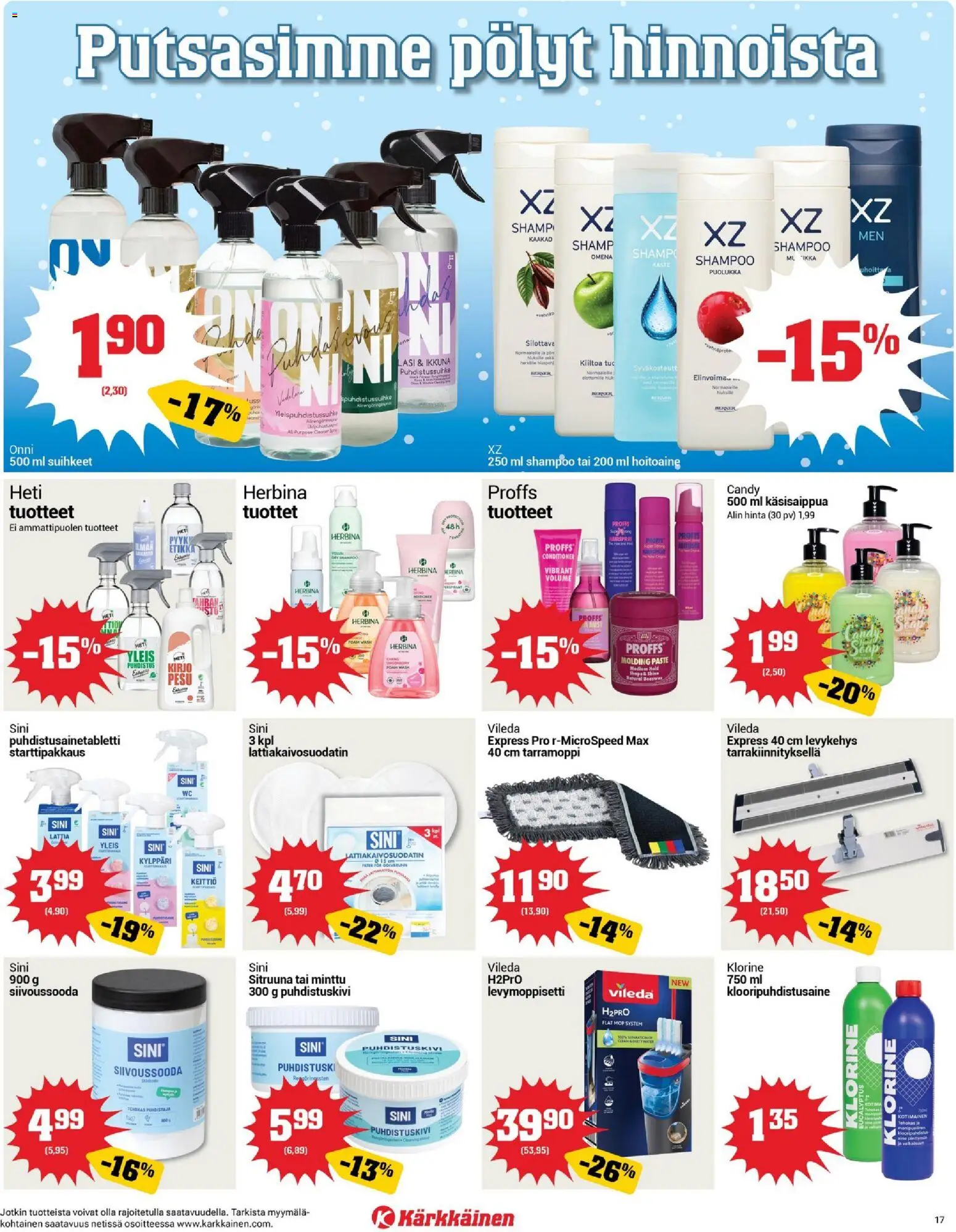 Kärkkäinen tarjoukset – voimassa 04.02.2026 alkaen | Sivu: 17