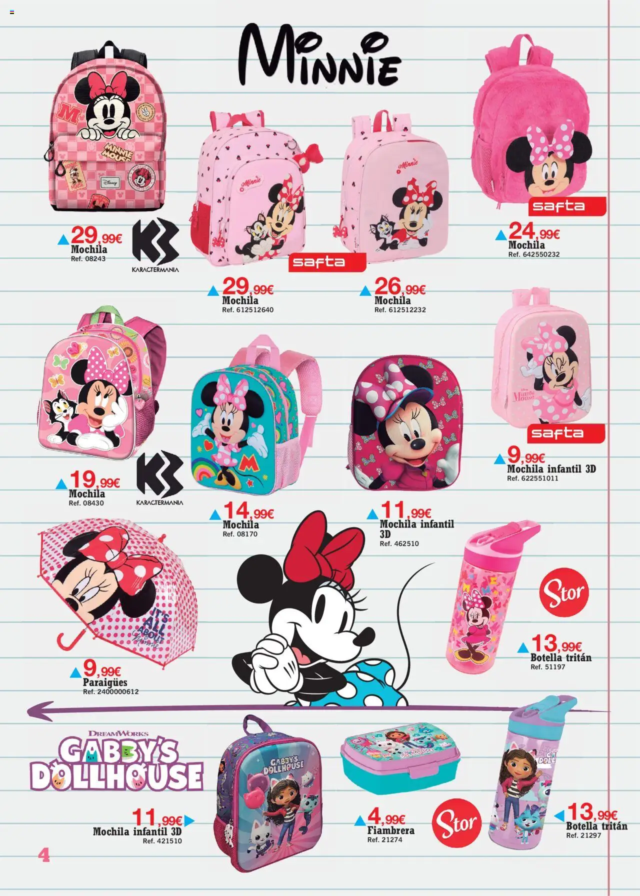 Drim folleto │ válido desde el 11.08.2025 | Página: 4 | Productos: Fiambrera, Mochila, Mouse