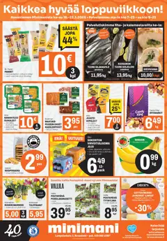 Minimani-mainoslehti voimassa 18.03.2026 alkaen