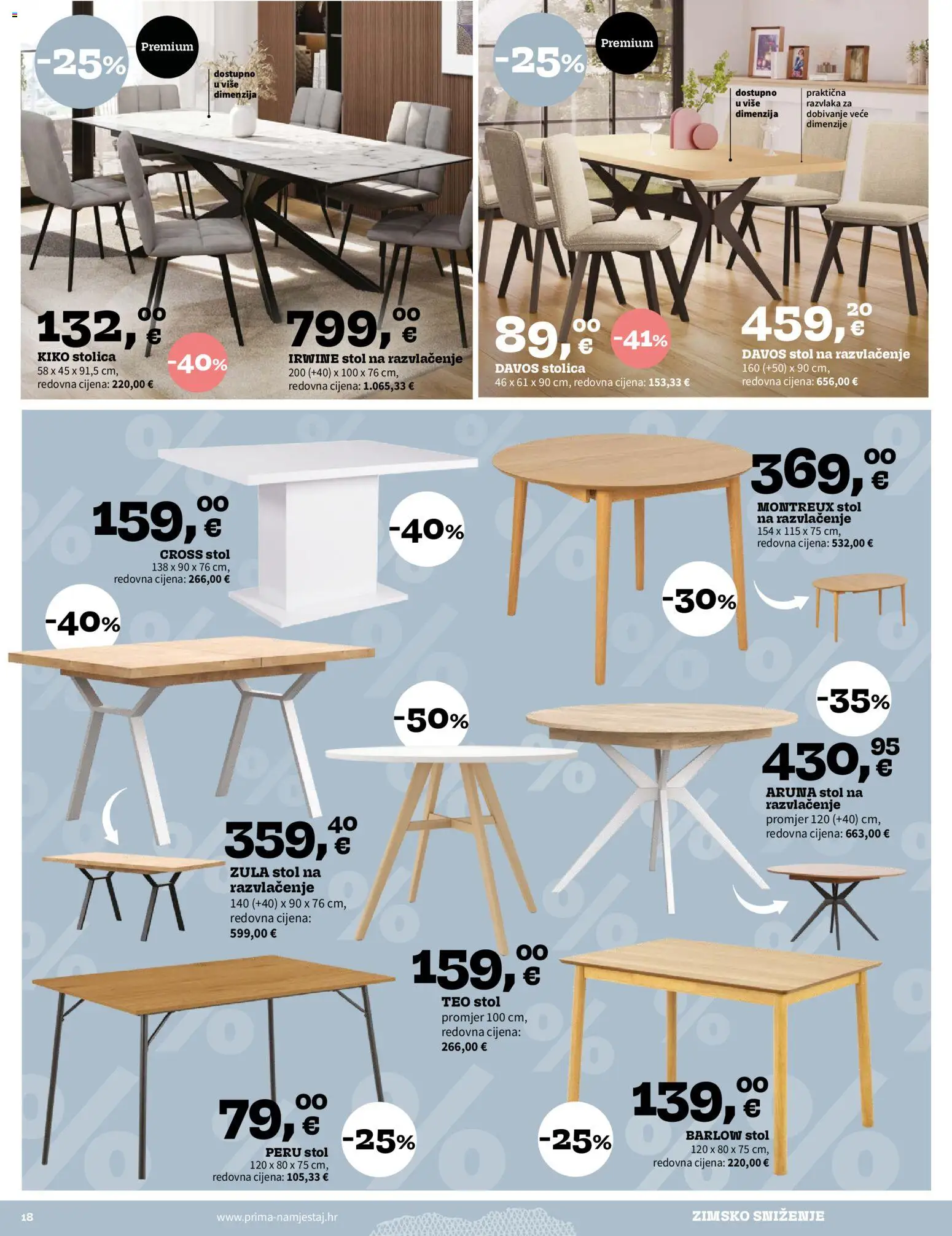 Prima katalog | vrijedi od 29.12.2025 | Stranica: 18 | Proizvodi: Stol, Stolica
