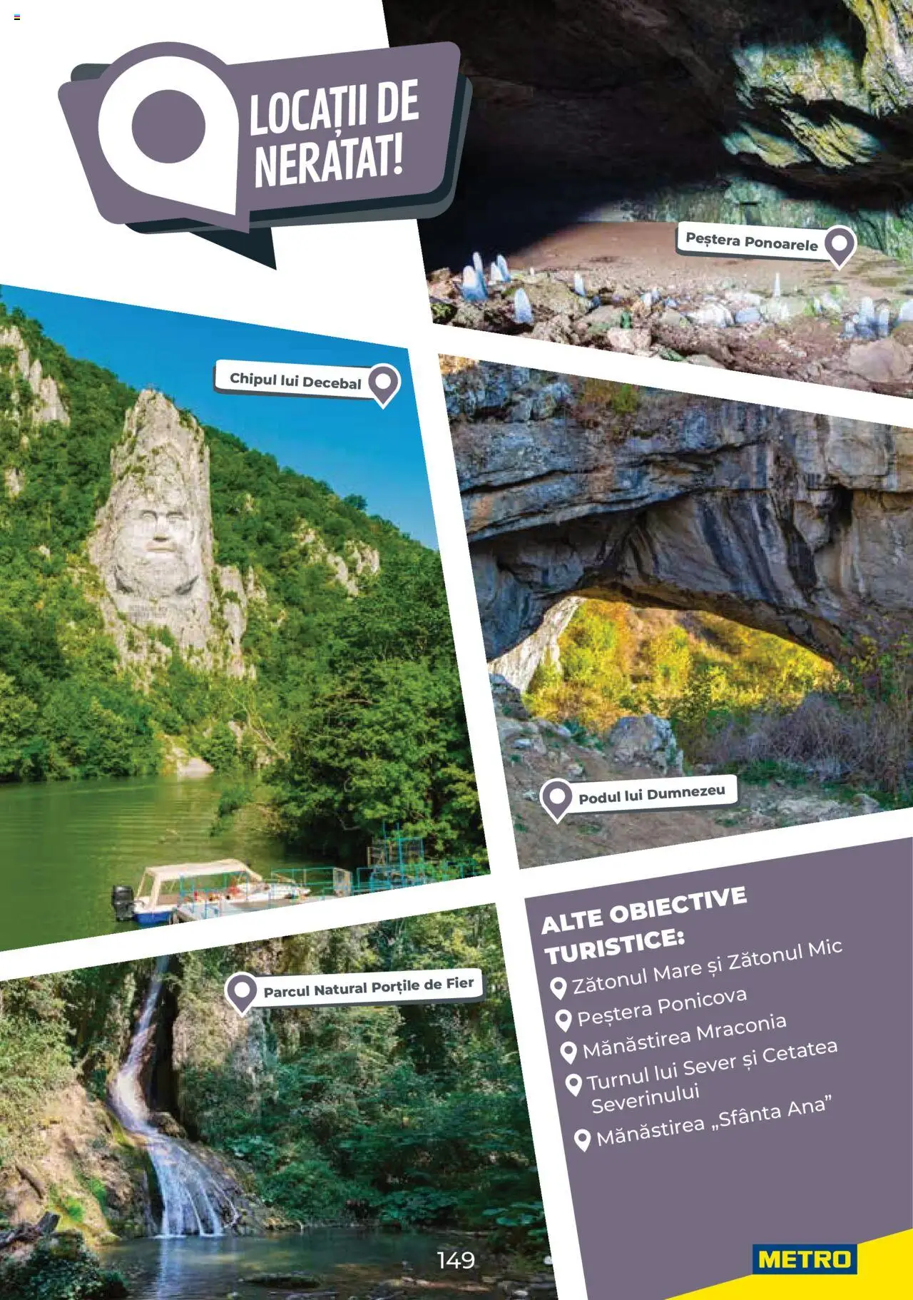 Metro catalog - Ghid de călătorie România – valabil de la 01.08.2025 | Pagină: 149