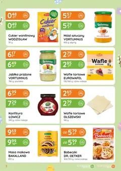 Pogląd oferty "Eurocash gazetka - Kulinarka Wielkanocna" - ważna od 12.03.2026 | Strona: 3 | Produkty: Miód, Masa makowa, Jabłka prażone, Cukier wanilinowy