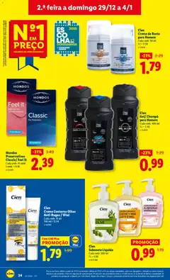Pré-visualização Cien Sabonete Líquido, Liquid soap, 500 ml válido de 29.12.2025 | Página: 24 | Produtos: Base, Sabonete, Leite, Mel