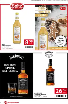 Transgourmet Markenfestwoche ab 24.11.2025 gültig | Seite: 14 | Produkte: Whiskey, Eier