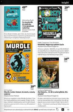 Empik promocje od 10.09.2025 | Strona: 53 | Produkty: Piernik, Książki