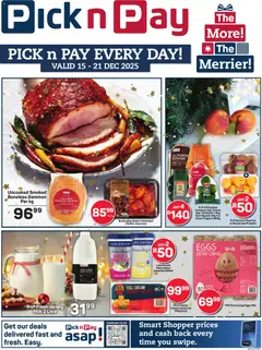 Pick n Pay specials catalogue – valid from 15.12.2025