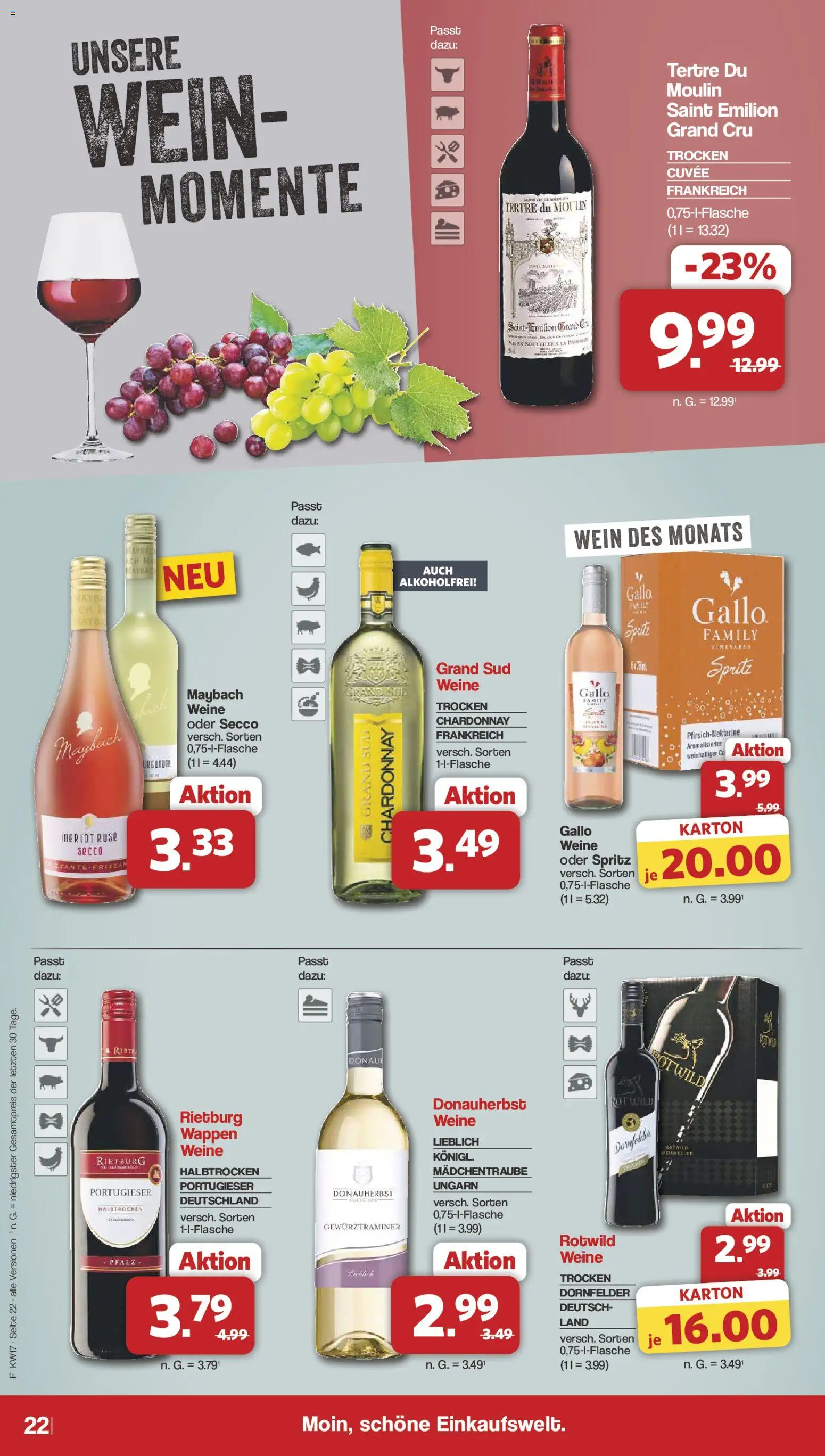 Famila Nordwest Prospekt 	 – gültig ab 20.04.2026 | Seite: 24 | Produkte: Sprite, Merlot, Grand sud, Wein