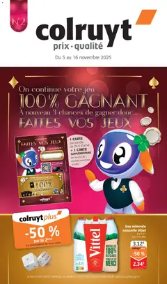 Colruyt - Prévisualisation de Colruyt catalogue valide à partir de 05.11.2025