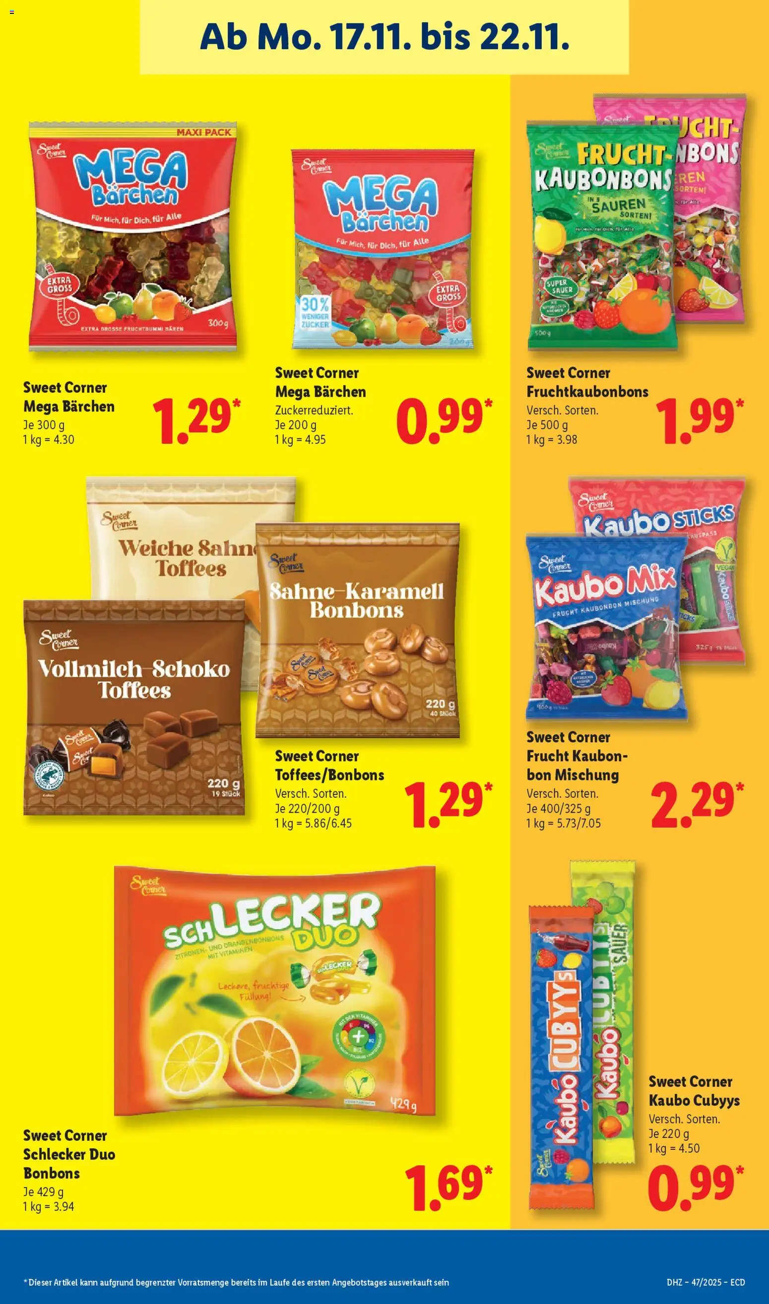 Lidl - Black Friday – gültig ab 17.11.2025 | Seite: 29 | Produkte: Tür, Zucker, Zitronen
