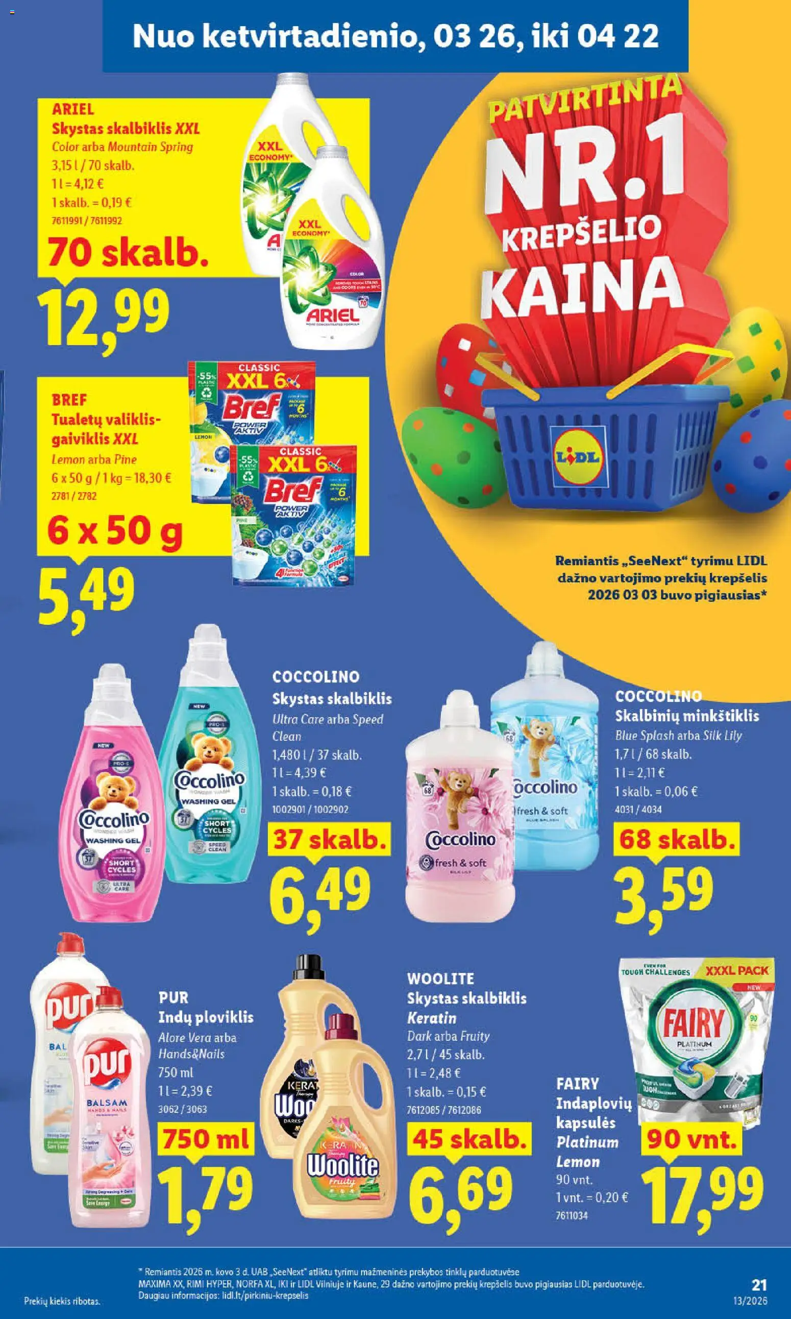 LIDL akcijos nuo 23.03.2026 | Puslapis: 23